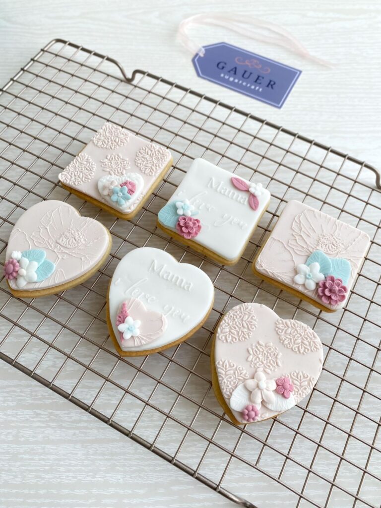 decorated biscuits