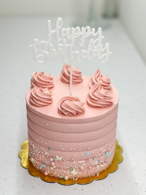 Buttercream Birthday cake
